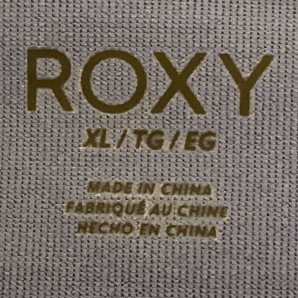 Roxy Long Sleeve Swim Beach Surf Rash Guard Top Jrs XL 279A - Picture 7 of 7